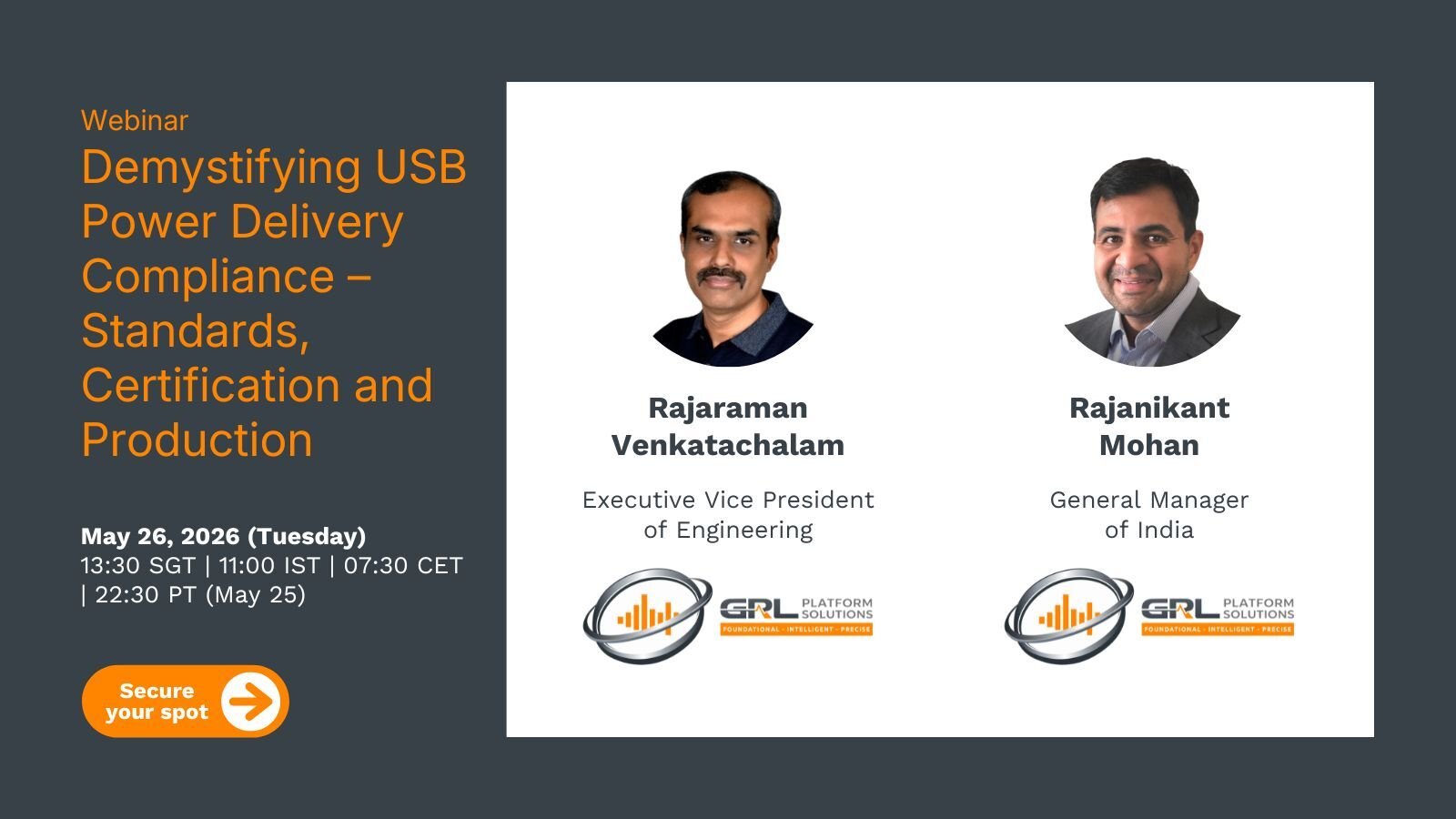 USB-PD webinar 2026 event page